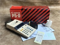 Canon P5-D Electronic Calculator In The Box