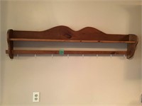 wall/quilt rack & shelf