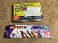 Charley Harper Birds Coloring Cards and 25