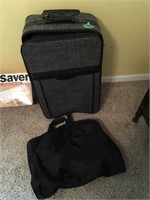 suitcases & garment bag