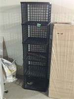 60" tall storage crates
