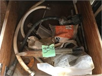 propane regulator, stake, hoses, more