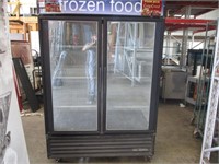 True 2 Door Merchandiser Freezer