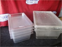 Misc. Clear Containers w/ Some Lids
