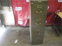 4 Tier Filing Cabinet (54" x 15" x 29")