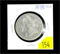 1878 7-T.F. Morgan dollar