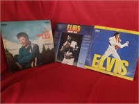 3 ELVIS STERIO RECORDS