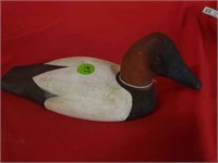 HANDPAINTED CANVASBACK WOOD DUCK