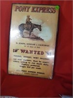 PONY EXPRESS POSTER
