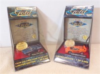 (2) MATCHBOX GOLD COLLECTION DIE CAST METAL CARS