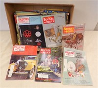 BOX OF COLLECTOR'S WORLD MAGAZINES, 1970'S