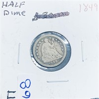 1849 Half Dime