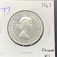 1963 Canadian Half Dollar