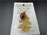 Real Rocky Mountain Leaf and Acorn Jewelry