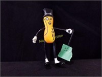 rubber bendy Mr. Peanut 1991