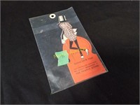 Mr. Peanut bookmark