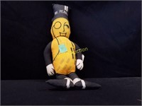 cloth Mr. Peanut doll 20", 1978