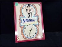 Planters/ Mr. Peanut wall clock 1980