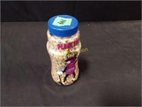 Planters 100th Birthday jar w/ Mr. Peanut - purple