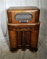 1940 Rca Victor Console Radio Model 19k