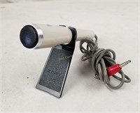 Vtg Sony Dynamic Microphone Mtl F-96 W Case