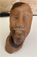 Wooden bust