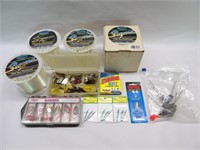 Fishing Line, Spinners, Etc.
