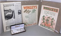 Wrigley’s Gum collectible material