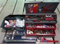 Plumbing Tools in Tool Box