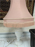 Alabaster lamp