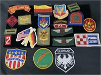 Lot of marine patches & international patches