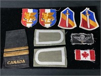 Lot of Canadian patches