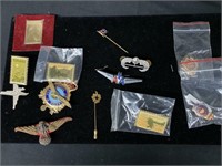 Lot of various veteran Korea war pins