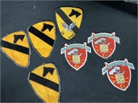 Lot of yellow air assault badges