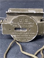 U.S. compass magnetic RA Miller electric