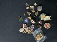 United States 1776-1976 pins & Norfolk pins