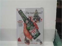 12 inches by 8 inches Canada Dry Christmas sign