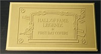 Hall of Fame Legends in First Day Covers Book