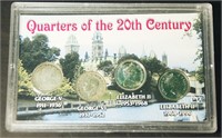 Quarters of the 20th Century Coin Set