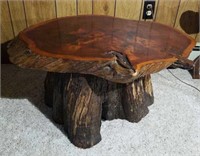 Handcrafted Cedar Coffee Table