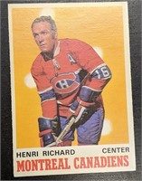 1970 O-Pee-Chee #176 Henri Richard Hockey Card