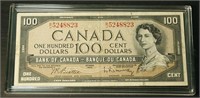 1954 Bank of Canada $100 Bank Note