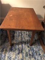 Small wood child size table