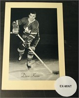 Dave Keon Toronto Maple Leafs Black & White Photog