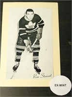 Ron Stewart Toronto Maple Leafs Black & White Phot