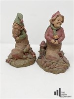 Two Tom Clark Gnomes, Yule & Noel