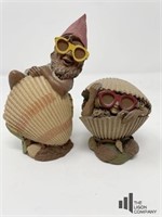 Two Tom Clark Gnomes, Aloe & Coco