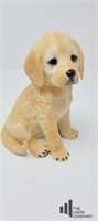 Fine Lenox Porcelain Golden Retriever Pup Figurine