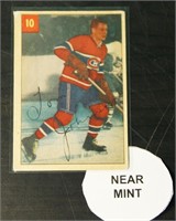 1954 Parkhurst #10 Tom Johnson Hockey Card