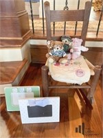 Child’s Rocking Chair, Toys Books & Photo Frames